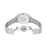 Emporio Armani Valeria Quartz Mother of Pearl Dial Silver Steel Strap Watch For Women - AR11030