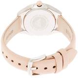 Emporio Armani Valeria Quartz White Dial Beige Leather Strap Watch For Women - AR11031