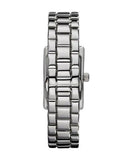 Emporio Armani White Dial Silver Stainless Steel Watch For Women - AR0146