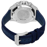 Emporio Armani World Explorer Chronograph Blue Dial Blue Nylon Strap Watch for Men - AR11588