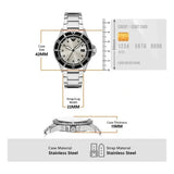 Emporio Armani World Explorer Silver Dial Silver Steel Strap Watch for Men - AR11683