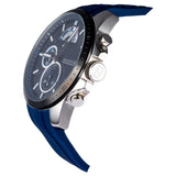 Tommy Hilfiger Decker Quartz Blue Dial Blue Rubber Strap Watch for Men - 1791350