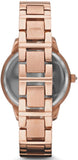 Fossil Jesse Crystal Rose Gold Dial Rose Gold Steel Strap Watch for Women - ES3020