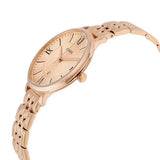 Fossil Jacqueline Rose Gold Dial Rose Gold Steel Strap Watch for Women - ES3435