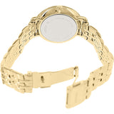 Fossil Jacqueline Gold Dial Gold Steel Strap Watch for Women - ES3547