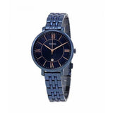 Fossil Jacqueline Blue Dial Blue Steel Strap Watch for Women - ES4094