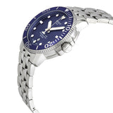 Tissot T Sport Seastar 1000 Powermatic Silicum Blue Dial Silver Steel Strap Watch For Men - T120.407.11.041.01