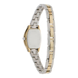 Fossil Molly Silver Dial Two Tone Steel Strap Watch for Women - ES3287