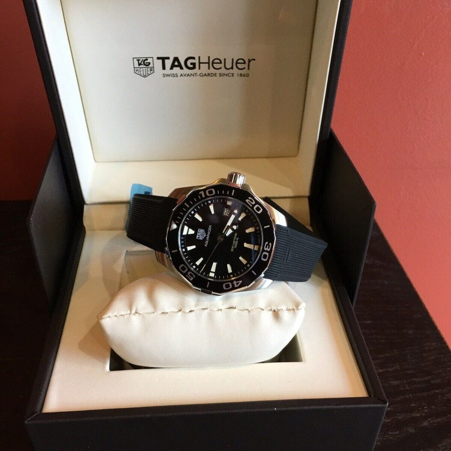 Tag Heuer Aquaracer Black Dial Watch for Men - WAY111A.FT6151