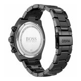 Hugo Boss Ocean Edition Navy Blue Dial Black Steel Strap Watch for Men - 1513743