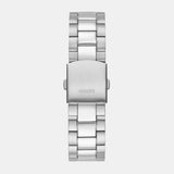 Guess Connoisseur Silver Dial Silver Steel Strap Watch for Men - GW0265G6