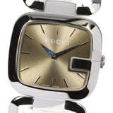 Gucci G Gucci Brown Dial Silver Steel Strap Watch For Women - YA125401