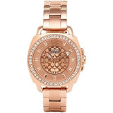 Coach Mini Boyfriend Rose Gold Dial Rose Gold Steel Strap Watch for Women - 14501701