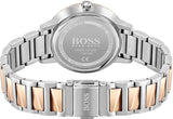 Hugo Boss Signature Silver Dial Two Tone Steel Strap Watch for Women - 1502567