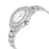 Gucci Dive Diamonds Mother of Pearl Dial Silver Steel Strap Watch For Women - YA136406