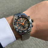 Tag Heuer Formula 1 watch on wrist