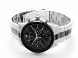 Maserati Circuito Chronograph Black Dial Two Tone Steel Strap Watch For Men - R8873627003