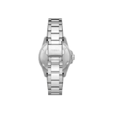 Fossil Blue Dive Analog Pink Dial Silver Steel Strap Watch For Women - ES5351