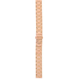 Fossil Jacqueline Multi Function Mother of Pearl Dial Rose Gold Steel Strap Watch for Women - ES3757