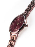 Fossil Jacqueline Brown Dial Brown Steel Strap Watch for Women - ES4100