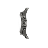 Fossil Garrett Chronograph Grey Dial Grey Steel Strap Watch for Men - FS5621