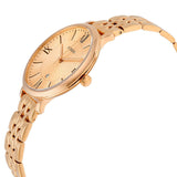 Fossil Jacqueline Rose Gold Dial Rose Gold Steel Strap Watch for Women - ES3970