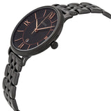 Fossil Jacqueline Black Dial Black Mesh Bracelet Watch for Women - ES3614