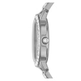 Fossil Jesse White Dial Silver Steel Strap Watch for Women - ES2362