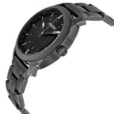 Fossil Machine Chronograph Black Dial Grey Steel Strap Watch for Men - FS4774