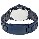 Fossil Machine Blue Dial Blue Steel Strap Watch for Men - FS5231