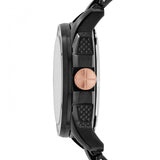 Fossil Modern Machine Automatic Skeleton Blue Dial Two Tone Steel Strap Watch for Men - ME3133