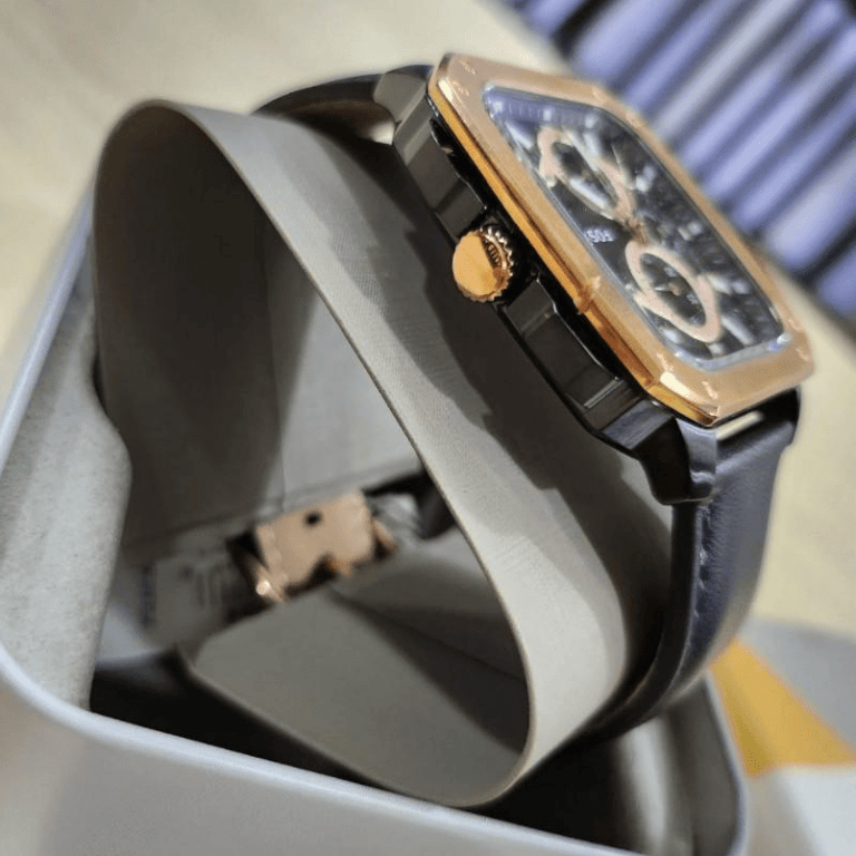 Fossil Multifunction Black Dial Black Leather Strap Watch for Men - BQ2654
