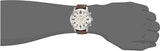 Fossil Pilot Chronograph White Dial Brown Leather Strap Watch for Men - FS5146