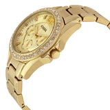 Fossil Riley Gold Dial Gold Steel Strap Watch for Women - ES3203