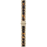 Fossil Stella Multifunction Gold Dial Two Tone Steel Strap Watch for Women - ES4756