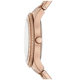 Fossil Stella Sport Multifunction Rose Gold Dial Rose Gold Steel Strap Watch for Women - ES5106
