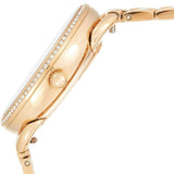Fossil Tailor Rose Gold Dial Rose Gold Steel Strap Watch for Women - ES4264