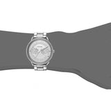 Fossil Tailor White Dial Silver Steel Strap Watch for Women - ES4262