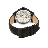 Fossil Townsman Automatic Skeleton Brown Dial Brown Leather Strap Watch for Men - ME3098