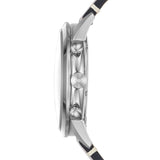 Fossil Townsman Chronograph Blue Dial Brown Leather Strap Watch for Men - FS5279