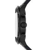 Fossil Townsman Mechanical Black Dial Black Steel Strap Watch for Men -  ME1136