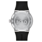 Movado Bold Fusion Black Dial Black Silicone Strap Watch for Men - 3600624