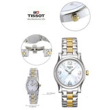 Tissot T Wave Mother of Pearl Dial Watch For Women - T028.210.22.117.00