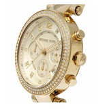 Michael Kors Parker Gold Dial Gold Steel Strap Watch for Women - MK5632