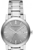 Burberry The City Silver Dial Silver Steel Strap Watch for Women - BU9035