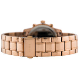 Guess Mini Sunrise Chronograph Quartz Rose Gold Dial Rose Gold Steel Strap Watch For Women - W0448L3