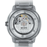 Mido Commander II Automatic Black Dial Silver Steel Strap Watch For Men - M021.431.11.051.00