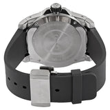 Gucci Dive Quartz Kingsnake Black Dial Black Rubber Strap Watch For Men - YA136217