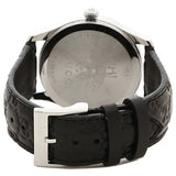 Gucci G Timeless Quartz Black Dial Black Leather Strap Watch For Men - YA1264031