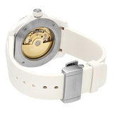 Gucci Dive Automatic White Dial White Rubber Strap Unisex Watch - YA136342